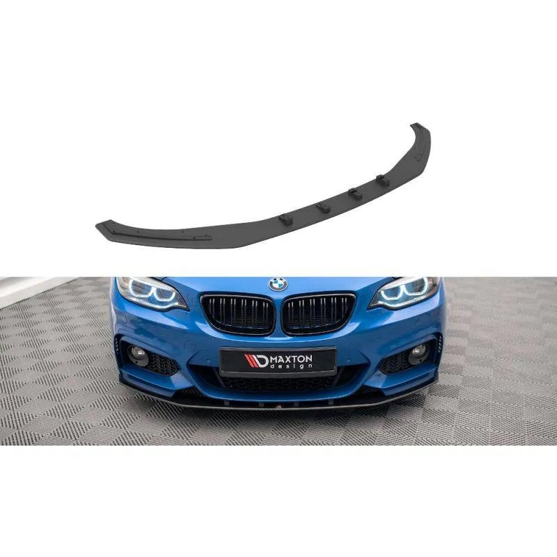 Maxton - Street Pro Lame Du Pare-Chocs Avant BMW 2 M-Pack F22 Noir