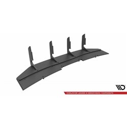 Maxton - Street Pro Central Diffuseur Arriere Audi RS5 F5 Facelift Rouge