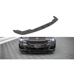 Maxton - Street Pro Lame Du Pare-Chocs Avant BMW 3 M-Pack G20 / G21 Noir-Rouge