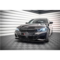 Maxton - Street Pro Lame Du Pare-Chocs Avant BMW 3 M-Pack G20 / G21 Noir-Rouge