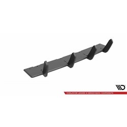 Maxton - Street Pro Central Diffuseur Arriere Audi S3 Sportback 8V Facelift Noir-Rouge