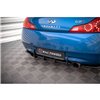 Maxton - Street Pro Central Diffuseur Arriere Infiniti G37 Coupe Rouge