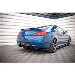 Maxton - Street Pro Central Diffuseur Arriere Infiniti G37 Coupe Rouge