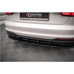 Maxton - Street Pro Central Diffuseur Arriere Audi A4 B9 Facelift Noir