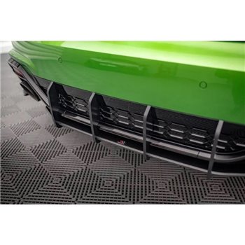 Maxton - Street Pro Central Diffuseur Arriere Audi RS5 F5 Facelift Noir