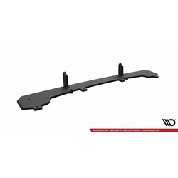 Maxton - Street Pro Central Diffuseur Arriere BMW X4 M-Pack G02 Facelift Noir
