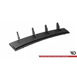 Maxton - Street Pro Central Diffuseur Arriere Audi A4 B9 Facelift Rouge