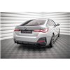Maxton - Street Pro Central Diffuseur Arriere BMW 4 Gran Coupe M-Pack G26 Noir