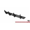 Maxton - Street Pro Central Diffuseur Arriere Lexus GS F Mk4 Facelift Noir-Rouge