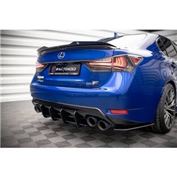Maxton - Street Pro Central Diffuseur Arriere Lexus GS F Mk4 Facelift Rouge
