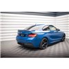 Maxton - Street Pro Central Diffuseur Arriere BMW 2 M-Pack F22 Rouge