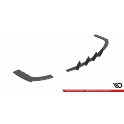 Maxton - Street Pro Central Diffuseur Arriere BMW 2 M-Pack F22 Rouge