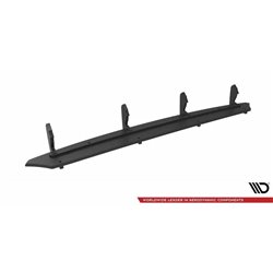 Maxton - Street Pro Central Diffuseur Arriere Audi A6 C8 Rouge