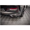 Maxton - Arriere Lame (avec une barre verticale) V.2 BMW X6 M-Pack G06 Noir Brillant