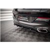 Maxton - Arriere Lame (avec une barre verticale) V.2 BMW X6 M-Pack G06 Noir Brillant