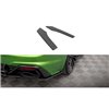 Maxton - Street Pro Lame Du Pare Chocs Arriere Audi RS5 F5 Facelift Noir-Rouge