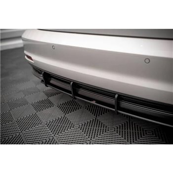 Maxton - Street Pro Central Diffuseur Arriere Audi A6 C8 Noir