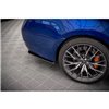 Maxton - Street Pro Lame Du Pare Chocs Arriere Lexus GS F Mk4 Facelift Noir-Rouge