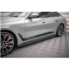 Maxton - Street Pro Rajouts Des Bas De Caisse BMW 4 Gran Coupe M-Pack G26 Noir