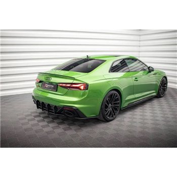 Maxton - Street Pro Rajouts Des Bas De Caisse Audi RS5 Coupe F5 Facelift Noir