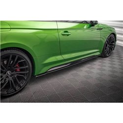 Maxton - Street Pro Rajouts Des Bas De Caisse Audi RS5 Coupe F5 Facelift Noir