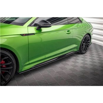 Maxton - Street Pro Rajouts Des Bas De Caisse Audi RS5 Coupe F5 Facelift Noir