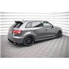 Maxton - Side Flaps Audi S3 / A3 S-Line Sportback 8V Facelift 