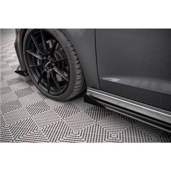 Maxton - Side Flaps Audi S3 / A3 S-Line Sportback 8V Facelift 