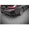 Maxton - Street Pro Lame Du Pare Chocs Arriere V.1 BMW M340i G20 / G21 Noir-Rouge