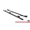 Maxton - Street Pro Rajouts Des Bas De Caisse Audi S3 / A3 S-Line Sportback 8V Facelift Noir + Rabats Brillant 