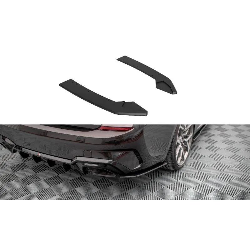 Maxton - Street Pro Lame Du Pare Chocs Arriere V.2 BMW M340i / M-Pack G20 / G21 Noir-Rouge
