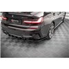 Maxton - Street Pro Lame Du Pare Chocs Arriere V.2 BMW M340i / M-Pack G20 / G21 Noir-Rouge