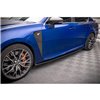 Maxton - Street Pro Rajouts Des Bas De Caisse Lexus GS F Mk4 Facelift Noir-Rouge