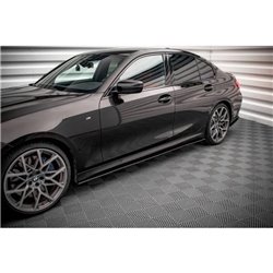 Maxton - Street Pro Rajouts Des Bas De Caisse BMW 3 M-Pack G20 / G21 Noir