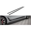Maxton - Street Pro Rajouts Des Bas De Caisse BMW 4 Gran Coupe M-Pack G26 Noir-Rouge