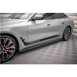 Maxton - Street Pro Rajouts Des Bas De Caisse BMW 4 Gran Coupe M-Pack G26 Noir-Rouge