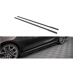 Maxton - Street Pro Rajouts Des Bas De Caisse BMW 3 M-Pack G20 / G21 Noir-Rouge