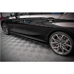 Maxton - Street Pro Rajouts Des Bas De Caisse BMW 3 M-Pack G20 / G21 Noir-Rouge