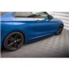 Maxton - Street Pro Rajouts Des Bas De Caisse BMW 2 M-Pack F22 Noir-Rouge