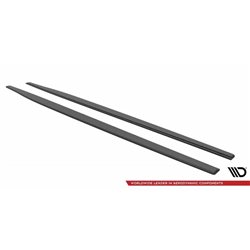 Maxton - Street Pro Rajouts Des Bas De Caisse BMW 2 M-Pack F22 Noir-Rouge