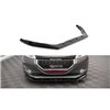Maxton - Lame Du Pare-Chocs Avant V.1 Peugeot 208 GTi Mk1 Noir Brillant