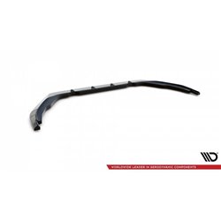 Maxton - Lame Du Pare-Chocs Avant V.1 Peugeot 208 GTi Mk1 Noir Brillant