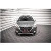 Maxton - Lame Du Pare-Chocs Avant V.2 Peugeot 208 GTi Mk1 Noir Brillant
