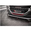 Maxton - Lame Du Pare-Chocs Avant V.2 Peugeot 208 GTi Mk1 Noir Brillant