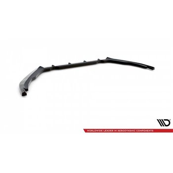 Maxton - Lame Du Pare-Chocs Avant V.2 Peugeot 208 GTi Mk1 Noir Brillant