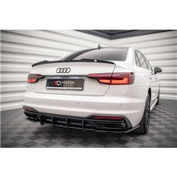 Maxton - Becquet V.1 Audi S4 / A4 Standard / S-Line / Competition Sedan B9 / B9 Facelift Noir Brillant