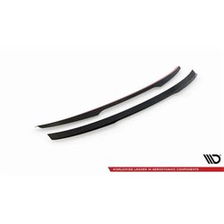 Maxton - Becquet V.1 Audi S4 / A4 Standard / S-Line / Competition Sedan B9 / B9 Facelift Noir Brillant