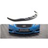 Maxton - Lame Du Pare-Chocs Avant Infiniti G37 Coupe Noir Brillant