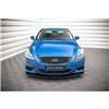 Maxton - Lame Du Pare-Chocs Avant Infiniti G37 Coupe Noir Brillant