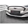 Maxton - Lame Du Pare-Chocs Avant V.2 Ford Mustang Mach-E Mk1 Noir Brillant